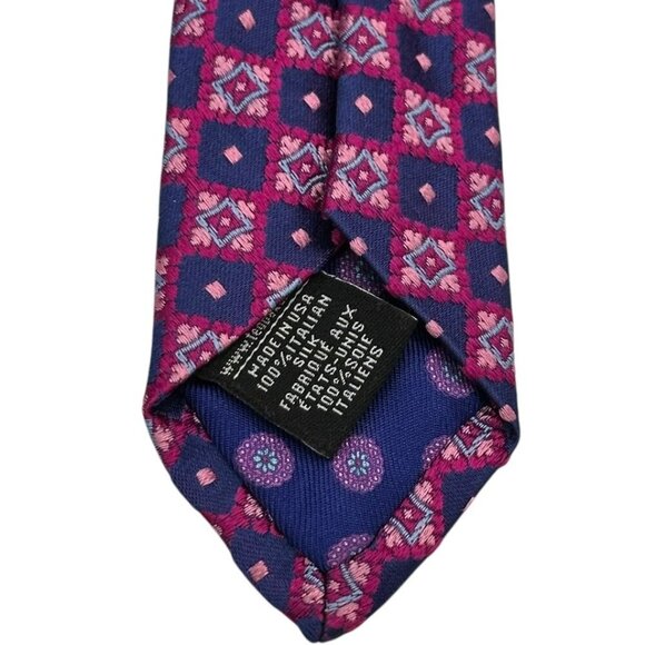 Ted Baker London Silk Tie Navy Blue - Picture 4 of 6